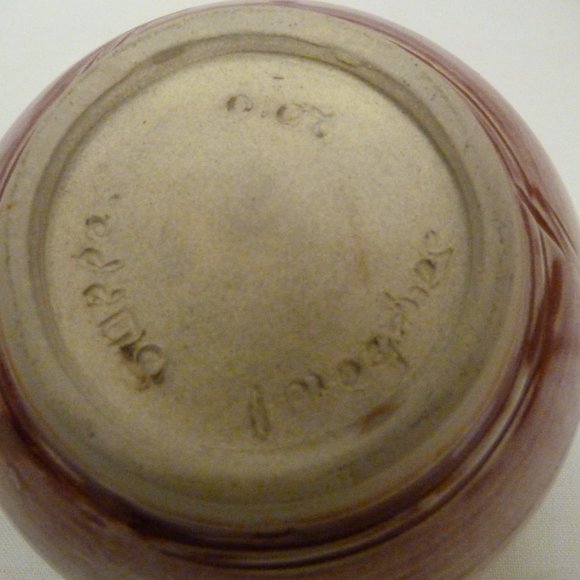 Handcrafted North Carolina Art Pottery 5 Inch 2-Handled Bowl by L3 Smith Pottery - Picture 7 of 14